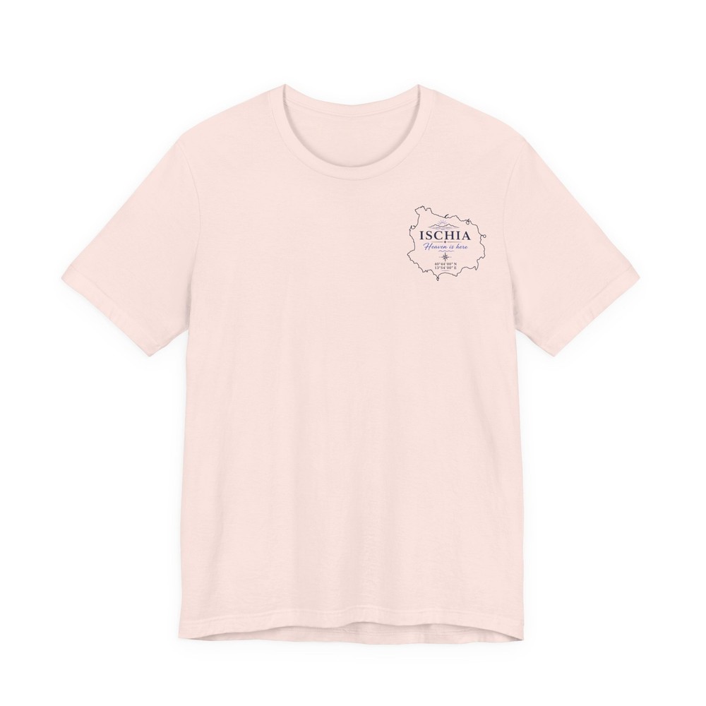 Ischia Map Tee | Island Outline Pocket Graphic