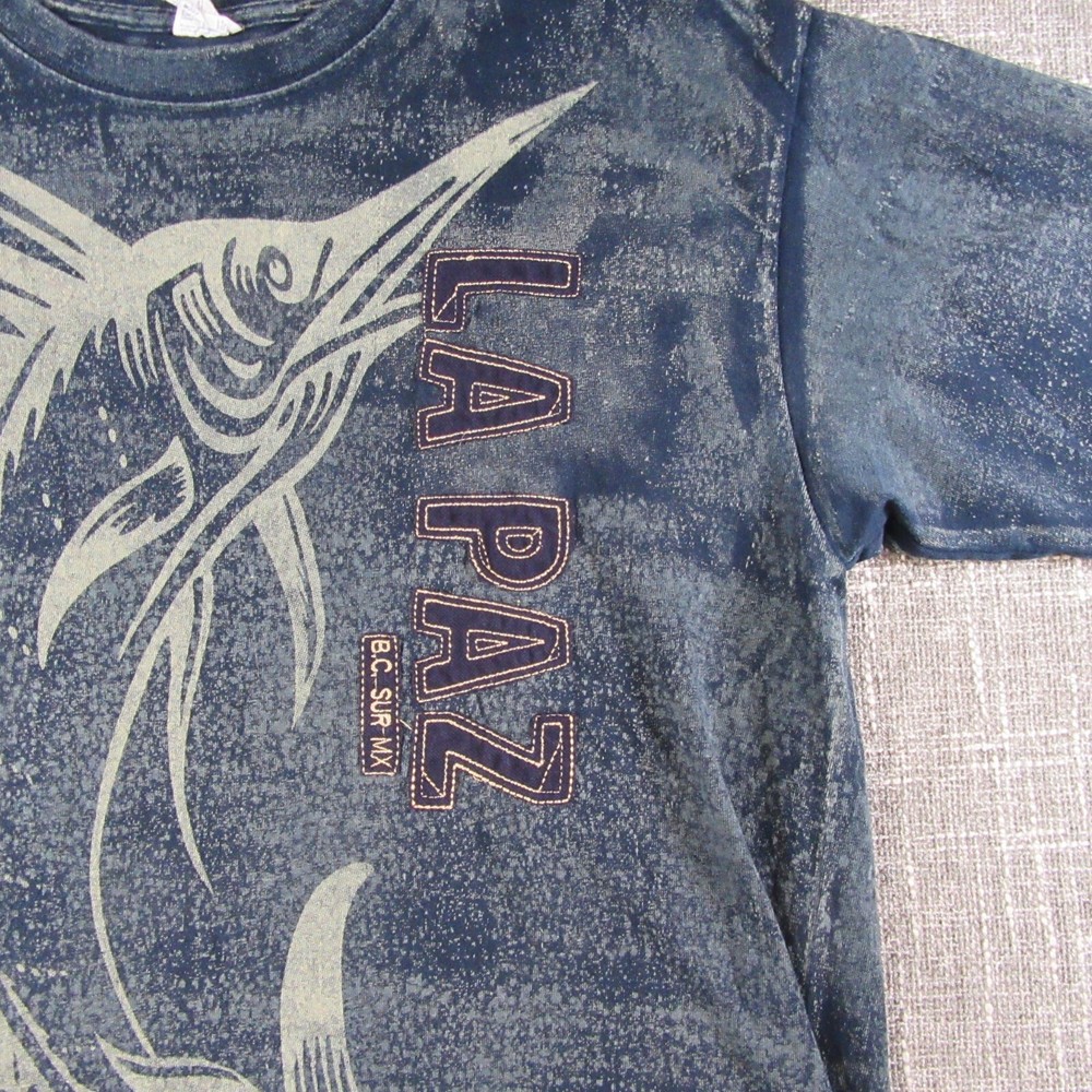 Yazbek T Shirt Mens L La Paz Swordfish