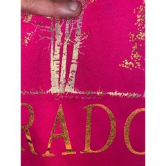 Vintage Colorado Tree Shirt Gold Trees Single Stitched Pink Tee VTG 90s Large