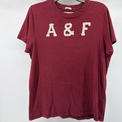 Y2K Abercrombie & Fitch Shirt Mens 2XL Muscle Fit Embroidered Applique Logo