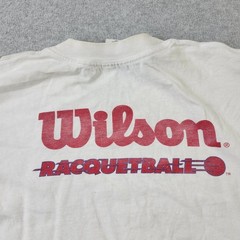 Wilson Racquetball VTG 90s Shirt Mens Medium Stretch Your Imagination Graphic