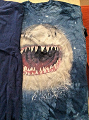Lot of 3 ADULT MEN’S XL TO 4X Jaws Movie Great White Shark Week T-shirts TEES