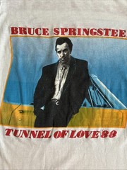 Vintage 1988 Bruce Springsteen Tunnel Of Love Rock Tour Band Shirt Men’s Size L