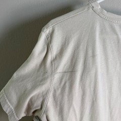 Fjallraven Mens 1960 Logo Graphic T-Shirt Cream Beige Short Sleeve Size L