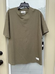 Reserved Supply Mens Oversize Fit T-Shirt Silver Sage SIZE M