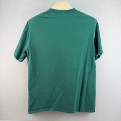 Supreme Monks Graphic T-Shirt Mens Large Green Short Sleeve Cotton Streetwear