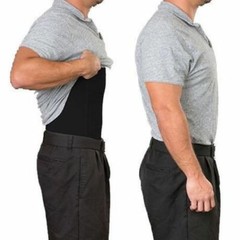 Men Gynecomastia Compression Shirts Slimming Undershirt Tank Top Abs Body Shaper