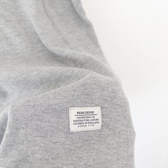 Peregrine Graphic T-Shirt Size L Grey Marl Short Sleeve Classic