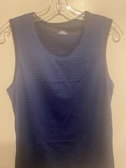Men’s Mesh Tank Top Quick-Drying Fitness size Small US Navy Poly stretch NWOT