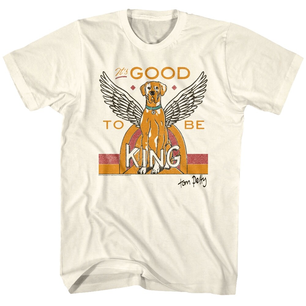 Tom Petty & the Heartbreakers Good to be King Men’s T Shirt Flying Winged Dog