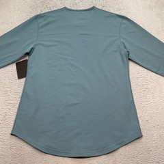 BYLT Drop Cut LUX Long Sleeve Stretch Blue Shirt Men’s Large NWT