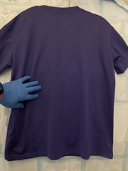 ADIDAS MENS ATHLETIC BREATHABLE MESH FABRIC SHIRT; Large ; Blue; PreOwned Exclnt