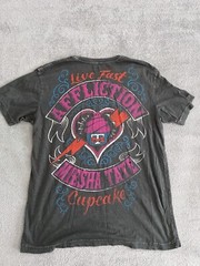 Miesha Tate Short Sleeve Slim Fit Cupcake MMA T-shirt