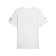 PUMA Bmw Mms Statement Car Graphic Crew Neck Short Sleeve T-Shirt Mens White Cas