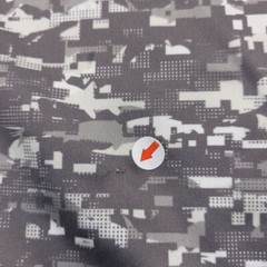 Columbia Shirt Mens Extra Large Gray Digital Camo Fish Print Moisture Wicking