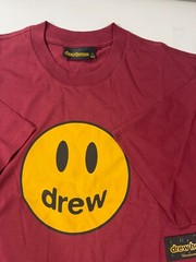 Drew House mascot ss tee burgundy Size XXS/XS/S/M/L/XL/XXL