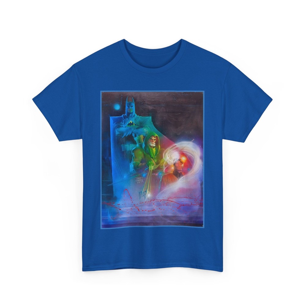 Batman, Green Arrow, Question T-Shirt – Denys Cowan & Bill Sienkiewicz DC Art