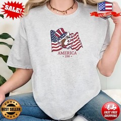 I Love America And Buc ee’s Too Shirt, 250 Years Of Freedom Tee T-Shirt | S-5XL