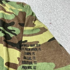 Lynyrd Skynyrd Shirt Mens 2XL Camo Long Sleeve Farewell Tour Rothco Survivors