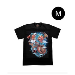 Chinese Dragon T Shirt Glow In The Dark 3D Graphic Tees Rock Chang New Year Gift