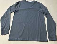 George Men’s Cotton Crewneck Tee with Long Sleeves, Size Small (34-36) NWT