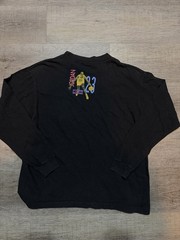 1990 Nike Air Jordan 23 Michael Jordan Black Long Sleeve Crew Neck T-Shirt Men S