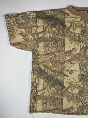 Vintage 90s Camo T Shirt USA Single Stitch Ace Sportswear Sniper 3XL