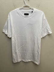 NEW Porter & Ash Men’s Medium White Crew Neck T-Shirt Comfort Fit NWT