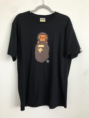 A BATHING APE BAPE HEAD BABY MILO T-shirt baby milo black men’s XL