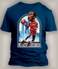Rookie of the Year Tee Shirt Pro Club Shaka Big Tall Sm Streetwear Navy Tee J11