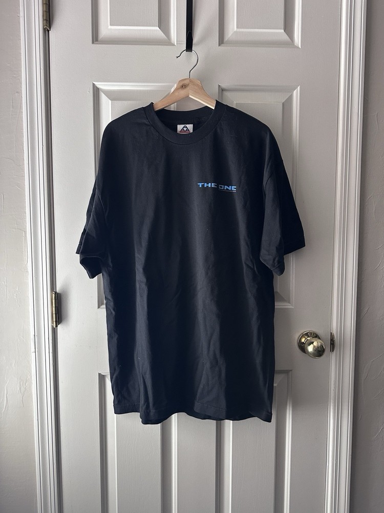 Vintage Y2K The One Black XL Jet Li T Shirt