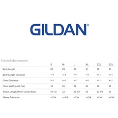 Gildan G570 Adult 100% USA Heavy Cotton Three-Quarter Raglan Sleeve T-Shirt