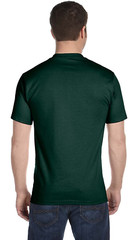 HANES Men’s Beefy Heavyweight Short Sleeve T-Shirt/Tee O5180 Sz 3XL Forest Green