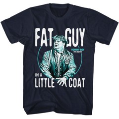 Tommy Boy Comedy Movie Fat Guy In A Little Coat Chris Farley Men’s T Shirt