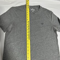 Hollister Must Have Collection T-shirt Men M Gray Logo