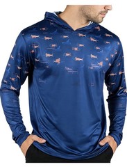 NEW 5 LOT Drizomo Fishing Swim UV Sun Protection UPF 50+ LS Shirt Hood 3XL XXXL