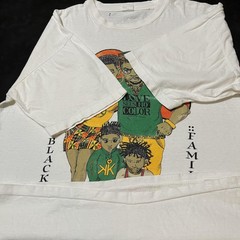 Vintage Love Sees No Color Shirt Black Family 90s TLC Racism Hurts 2 Live Crew