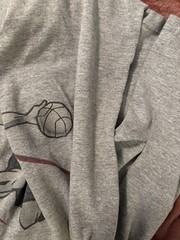 VTG AND1 Shirt Men Sz L Gray Tank Player Logo Sleeveless Tee Basketball Made USA