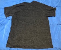 MARVEL Captain America Distressed Graphic Mens T-Shirt – Dk Gray – Size M