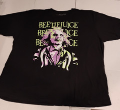 Bettlejuice Black 2XXL Tee-Shirt Good Free Ship