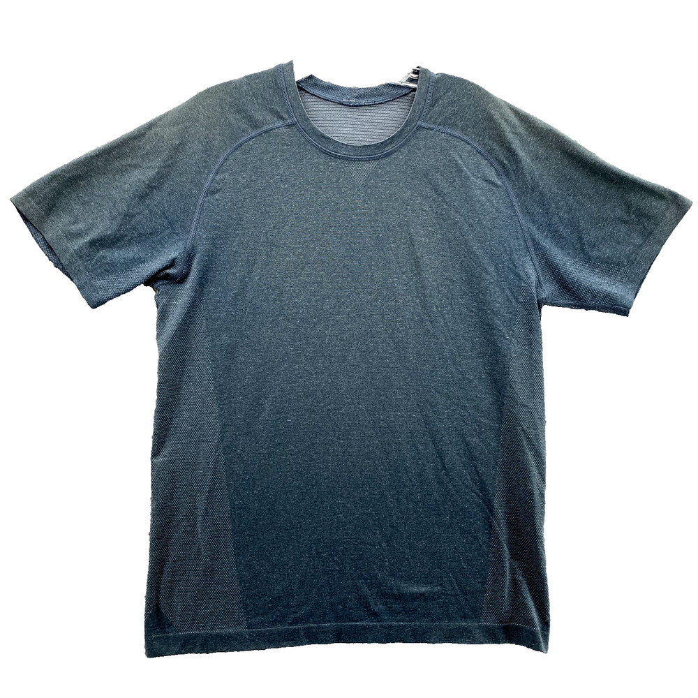 Lululemon Performance Shirt Men Medium Stretch Your Head Athleisure Training Run