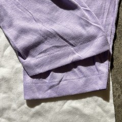 Vintage 70s Thin Cal Cru White And Lilac Blank Raglan Men’s Size XL Thin