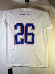 OFFICIAL MERCHANDISE FIFA World Cup 2026 USA White red, blue lettering Men’s L