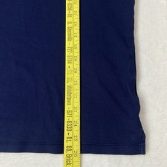 Robert Barakett L Navy Blue Pima Cotton Crew Neck Mens T-Shirt Short Sleeve Tee