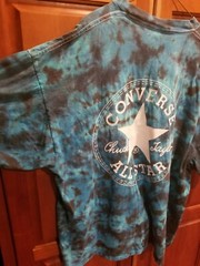 VTG 90’s CONVERSE ALL STAR CHUCK TAYLOR Tie Dye T-Shirt 2XL Hypebeast