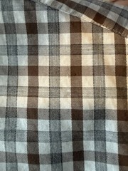 Peter Millar Shirt Mens Medium Brown Button Down Long Sleeve 100% Cotton