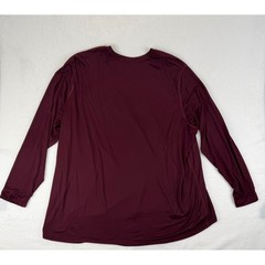 Adidas Mens Aggies Creator Tee Maroon Long Sleeve Performance Shirt 4XL NCAA