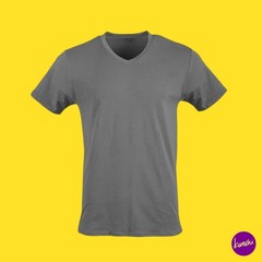 GILDAN Men’s V-Neck T-Shirts, Cotton, Style G1103 Underwear 4-Pack,Multi, UK XXL