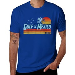 Gulf of Mexico Est 1550 Retro Vintage Beach T-Shirt