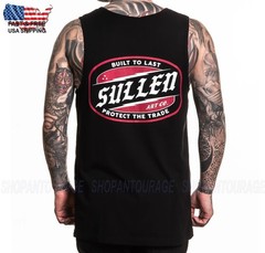 Sullen Art Collective Slant Premium Fit SCM8229 New Tattoo Tank Top for Men